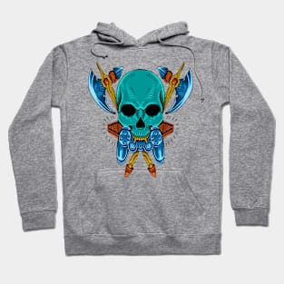 skull game weapon Hoodie